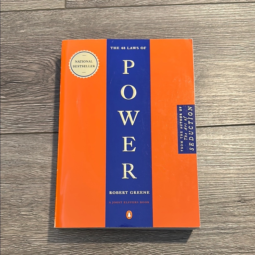 The 48 Laws of Power Book - Orange and Blue